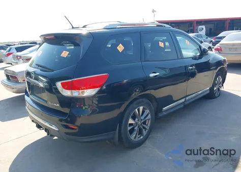 2013 Nissan Pathfinder Platinum z USA, uszkodzony, nr VIN 5N1AR2MN3DC661825